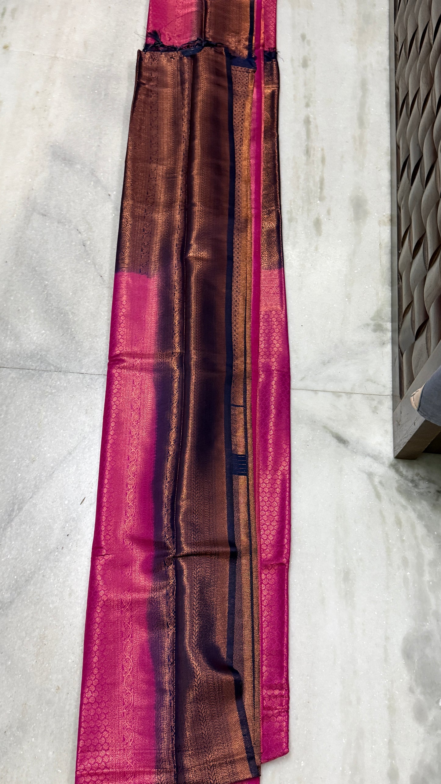 Pink Mulberry Silk Saree with Blouse Piece – Rich Zari Woven Traditional Wedding & Festive Wear