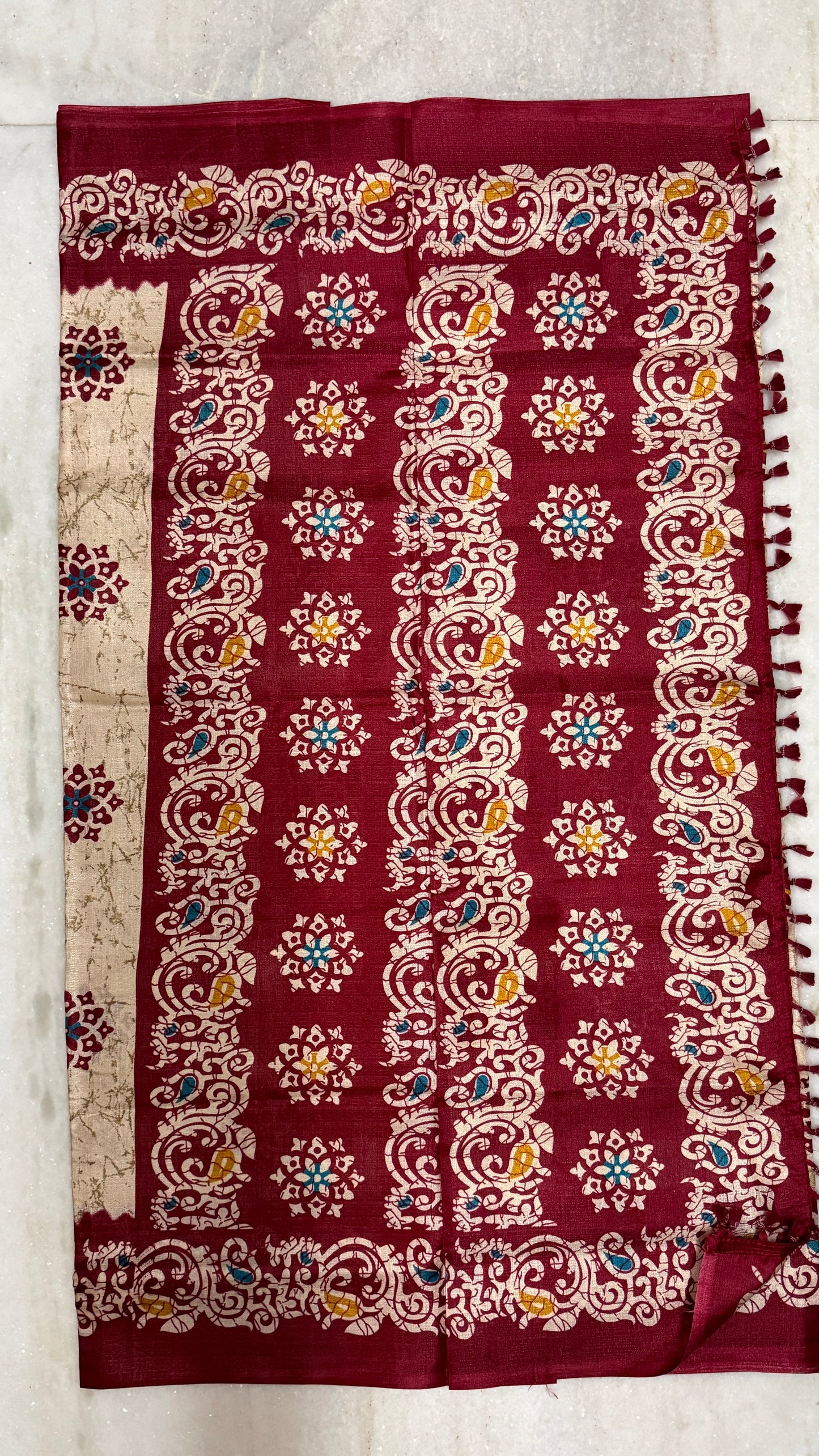 Off White Woven Cotton Silk Saree with Blouse Piece – Lightweight Daily Wear Ethnic Saree